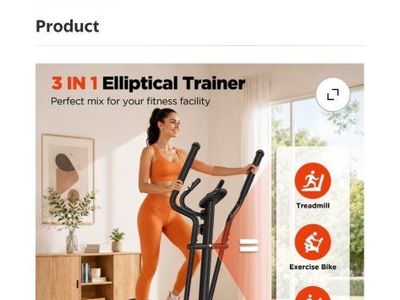 Winfita Eliptocal Machine
WF717