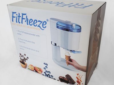 Fit Freeze Soft Serve Ice Cream Maker