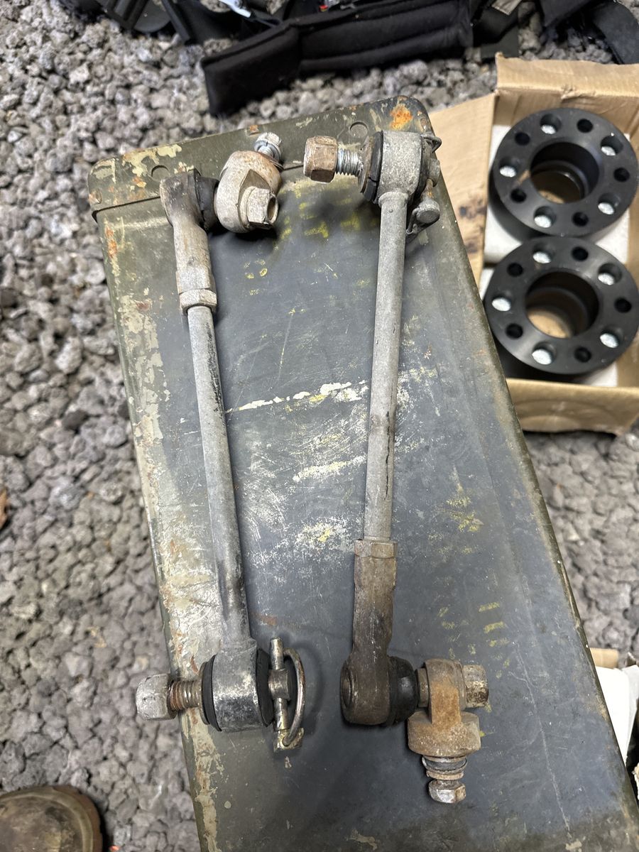 Sway bar quick disconnects system jeep Cherokee XJ adjustable height