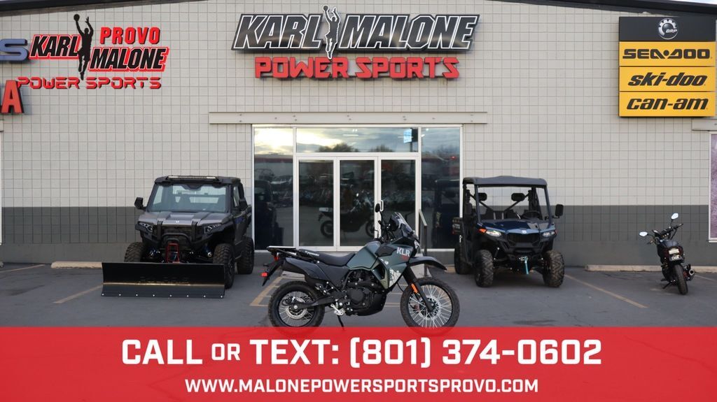 2025 Kawasaki KLR®650 Metallic Matte Old School Gr