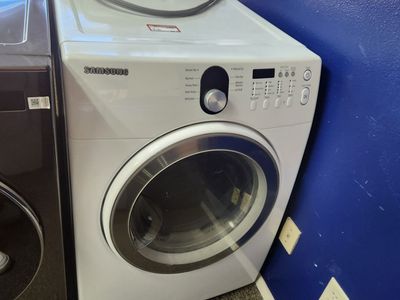 Samsung White Front Load Electric Dryer with Sensor Dry - Used
