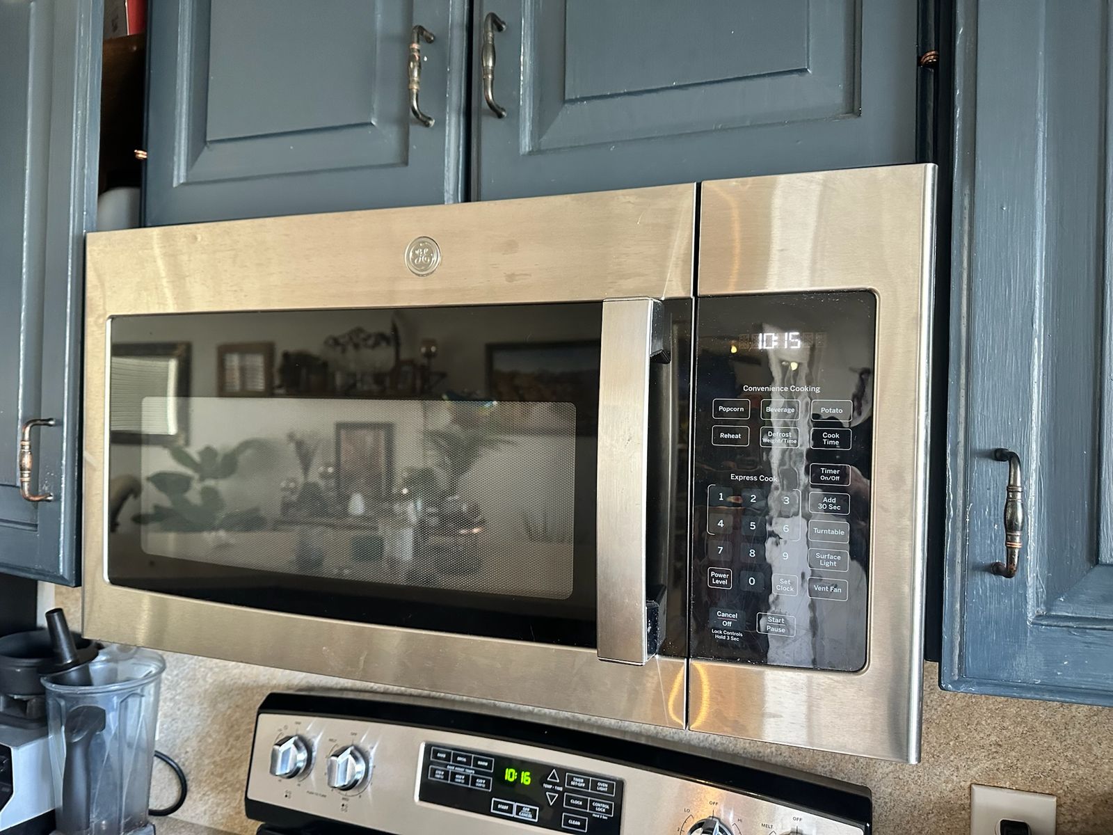 GE 30" over stove Microwave
