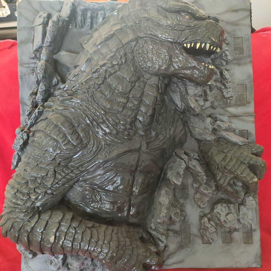 Godzilla wall decor