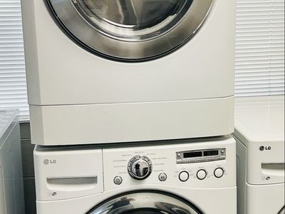 LG stackable washer and dryer