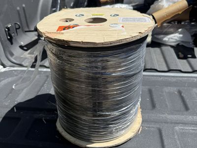 1000m Outdoor Optical Drop Cable GJYXCJ 2F G.657A2 LSZH Black