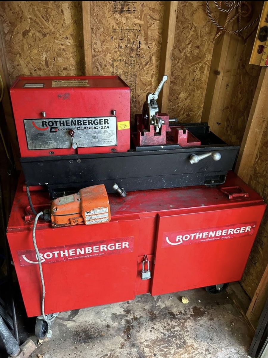 Rothenberger Pipe Threader/Cutter