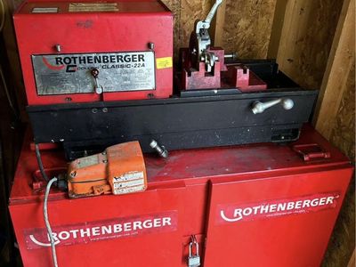 Rothenberger Pipe Threader/Cutter