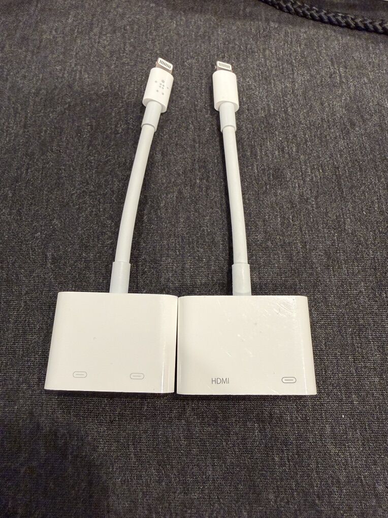 Apple & Belkin Lighting Adapters