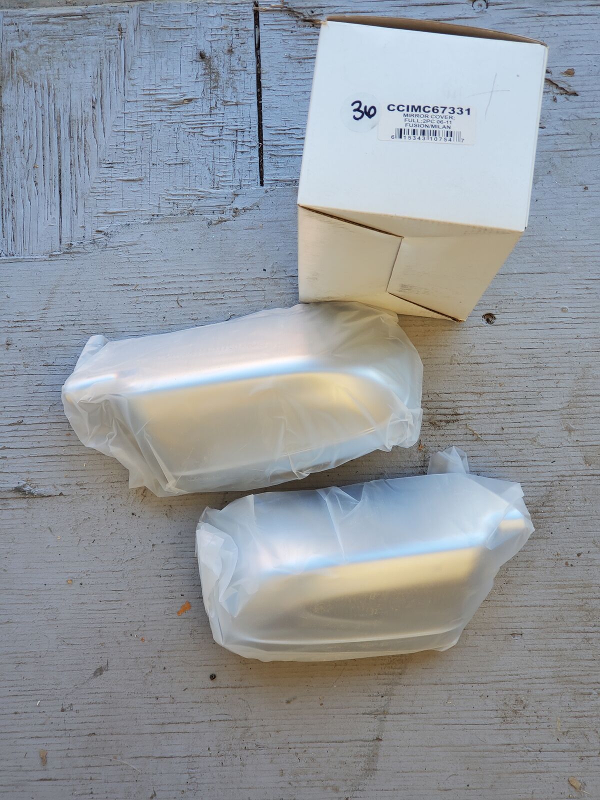 2006-2011 Ford Fusion Full Chrome Mirror Covers