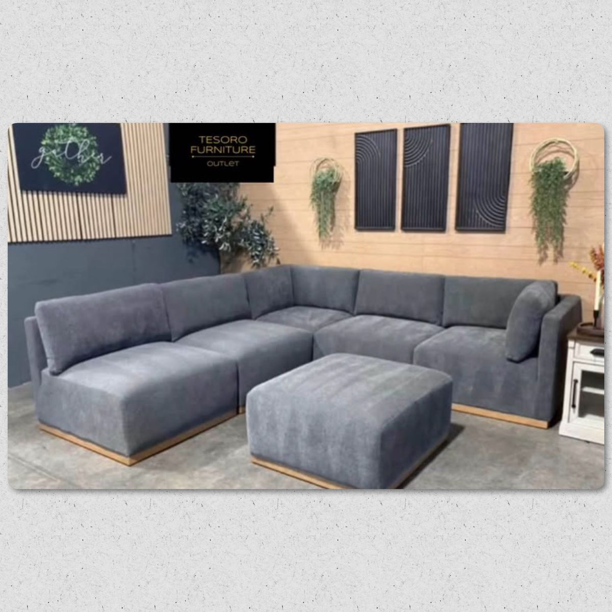 HENREDON BUCCLE MODULAR SECTIONAL