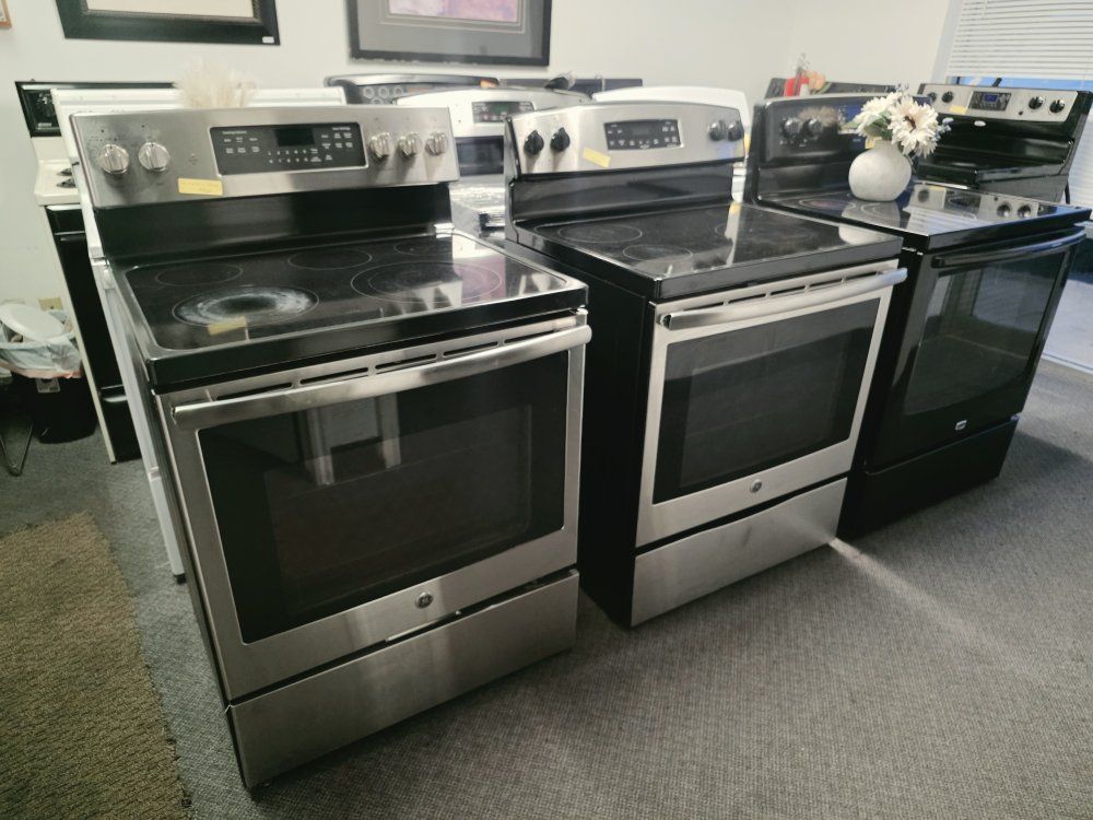 gas or electric stoves 