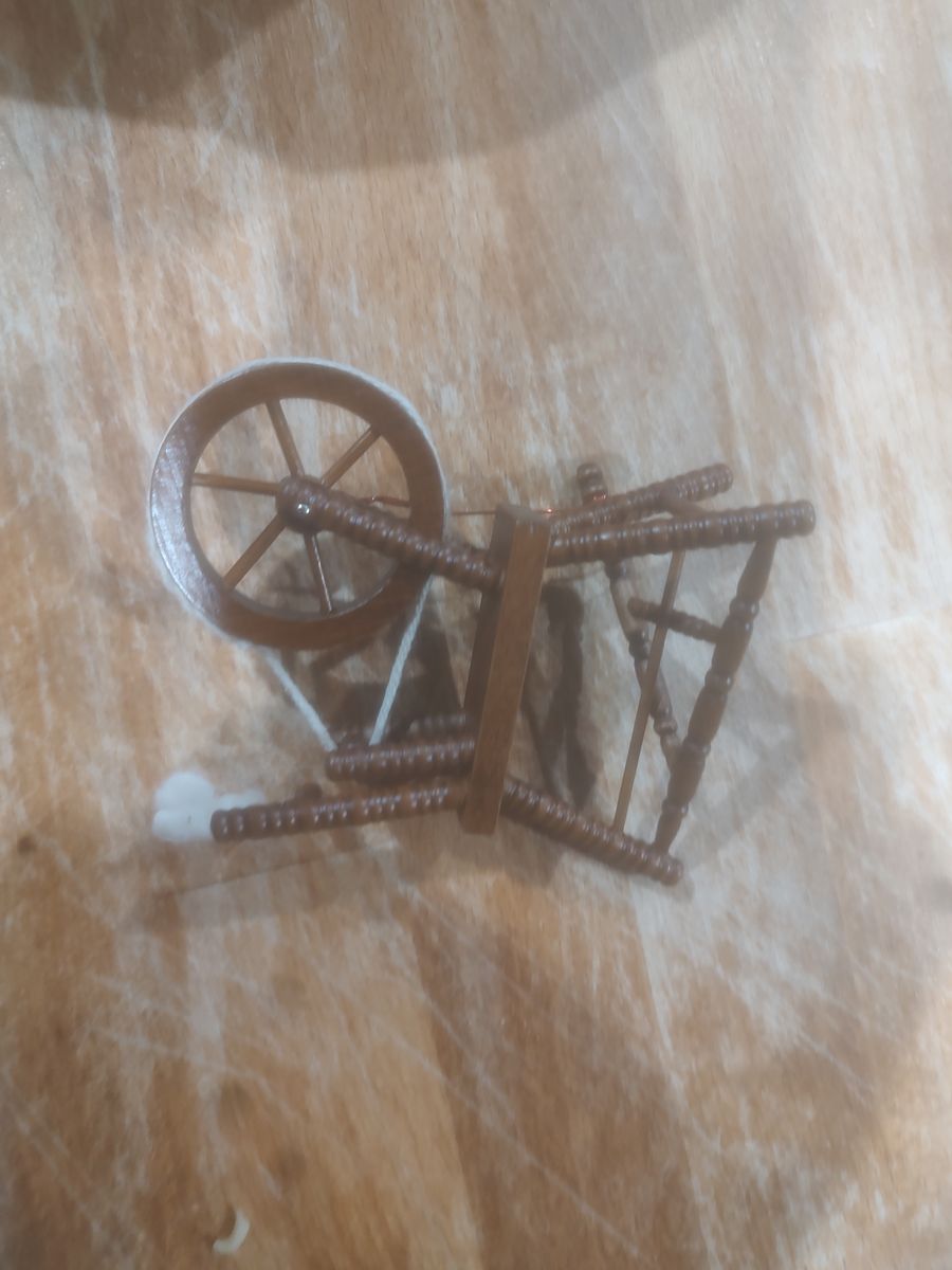 Miniature Spinning Wheel
