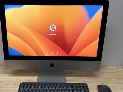 2017 iMac 21.5” 4K i5/8GB/250GB SSD Ventura
