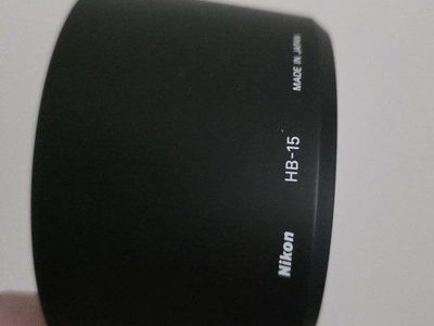 Nikon HB-15 Bayonet Lens Hood Made in Japan