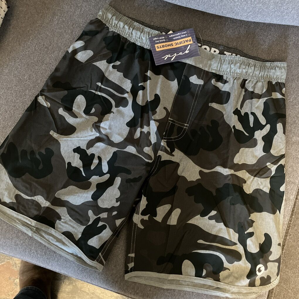 Gold BJJ pacific Shorts XL camo