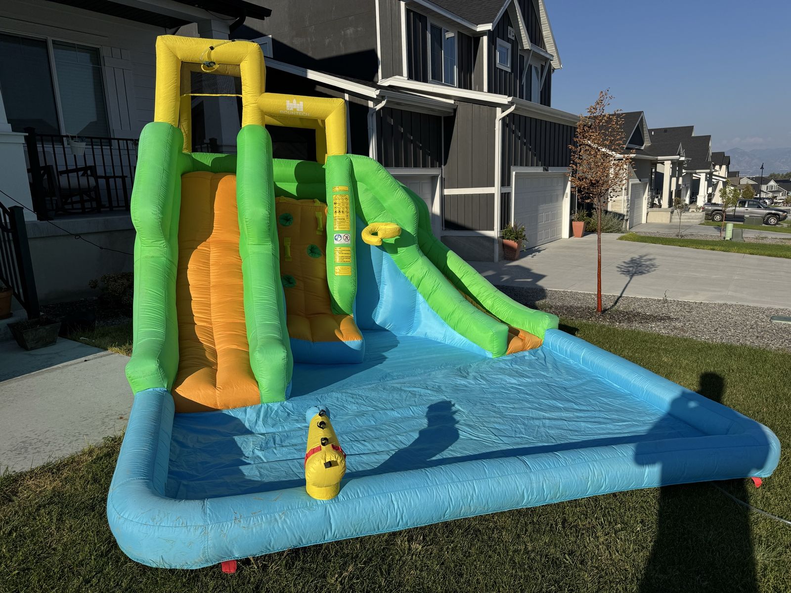 blow Up Double Water Slide