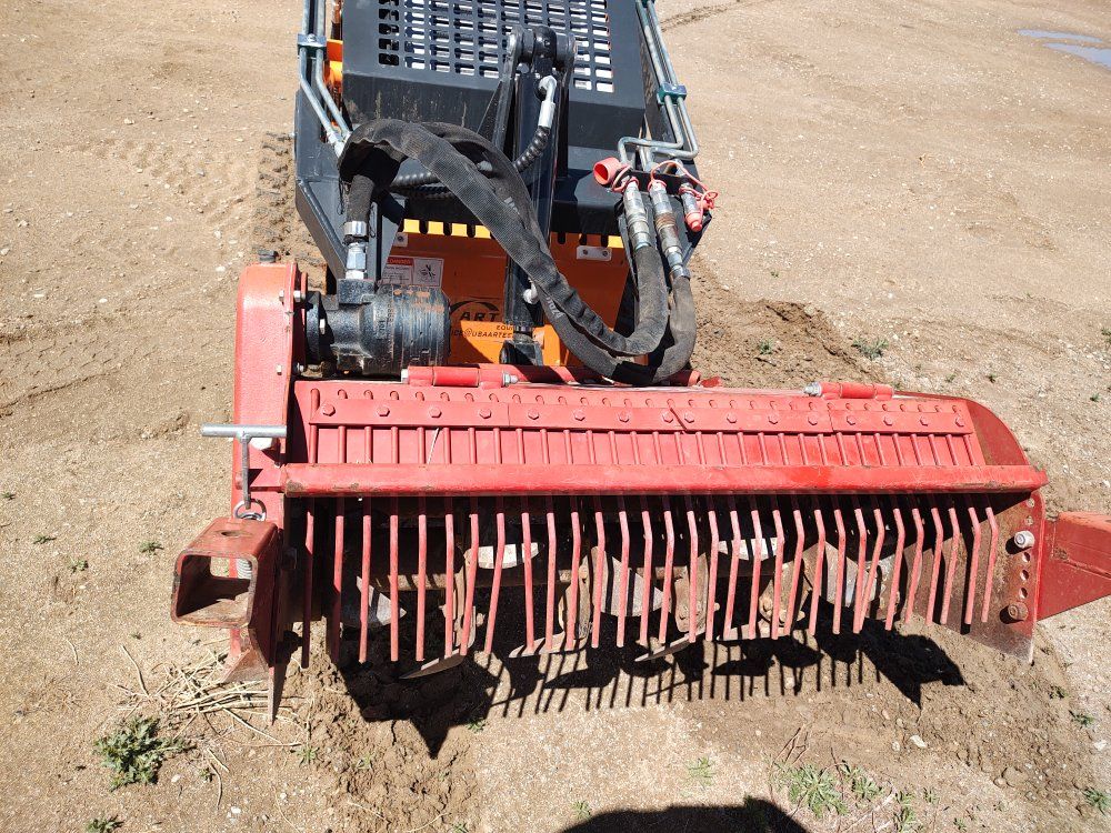 Used Good Toro MINI SKID Tiller Universal Mini attachment mini loader
