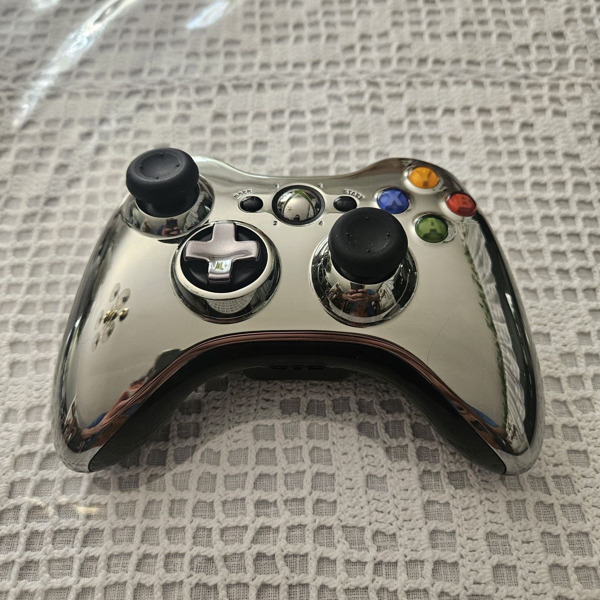 Xbox 360 Wireless Controller Chrome Silver