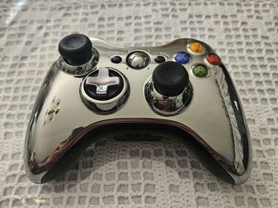 Xbox 360 Wireless Controller Chrome Silver