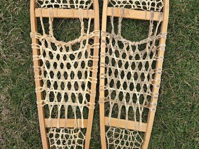 Vintage Wooden Snowshoes