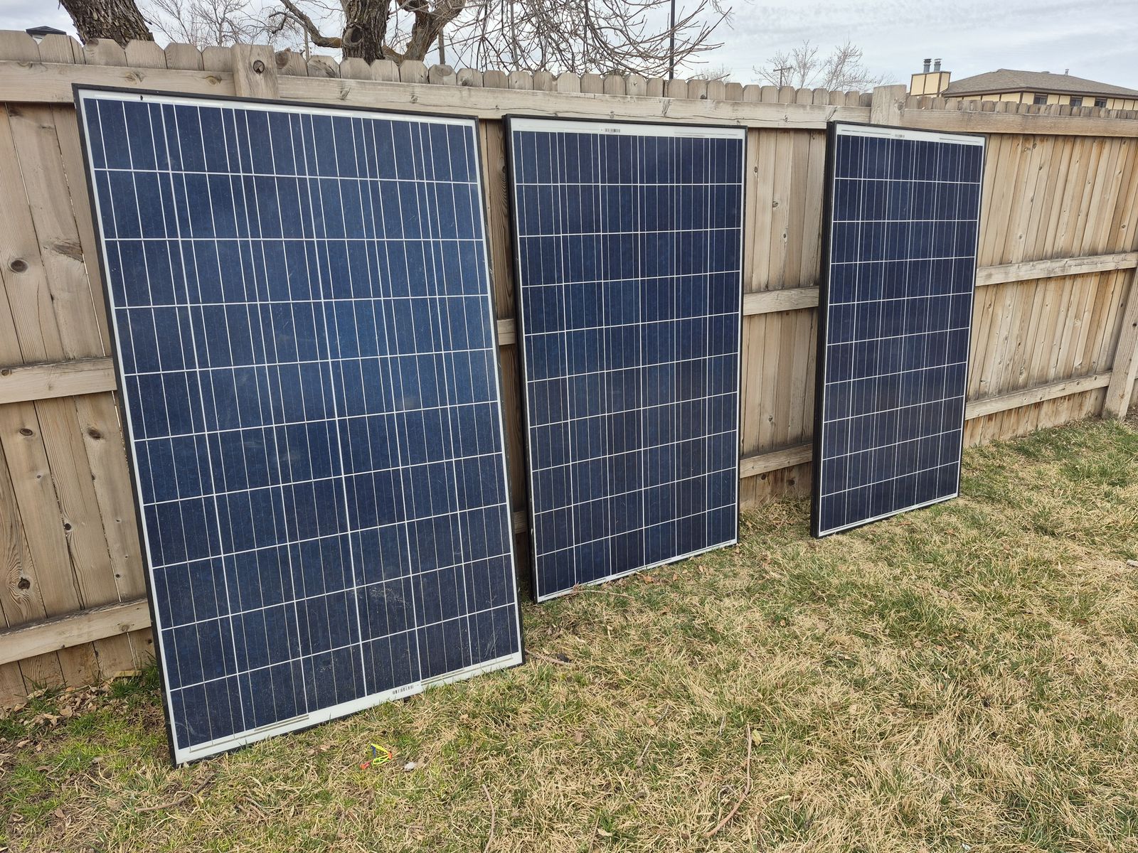 REC solar panels