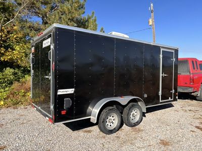 17 ft enclosed trailer