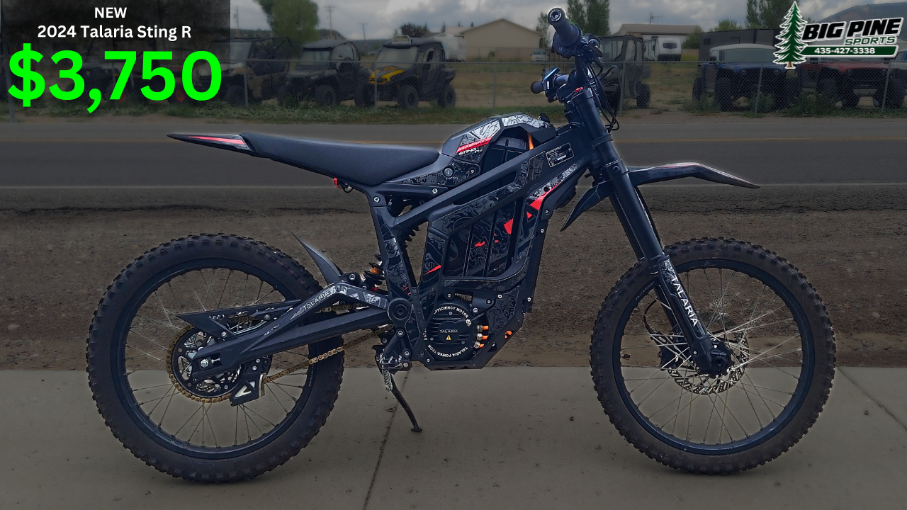 2024 Talaria Sting R | 485 Miles | Stock Electric Trail Bike | Off-Road Ready