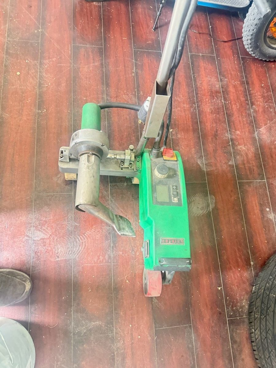 Leister VARIMAT V2 Automatic Hot Air Welder for Roofing and Industrial Membranes