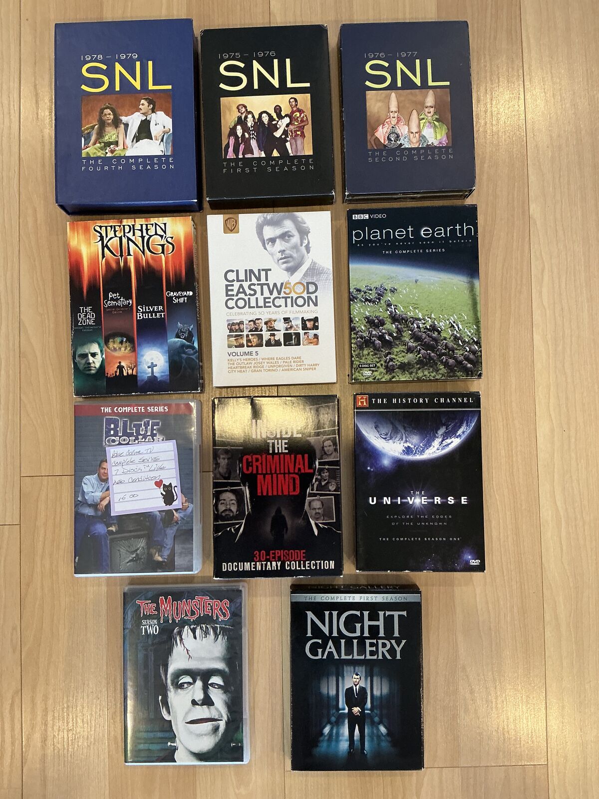 Any DVD Set Below $15.00