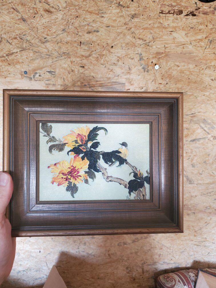 vintage Chinese painting