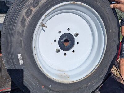 Provider 215/75r17.5 with solid center wheel