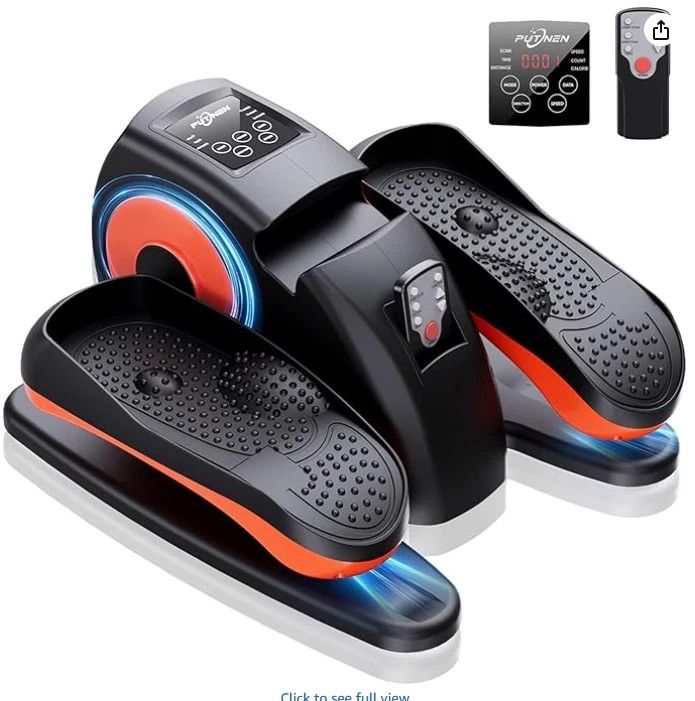 Putnen Electrical under desk Elliptical Machine with remote