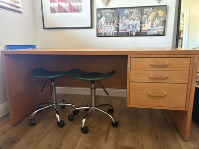 Teak Desk Midcentury