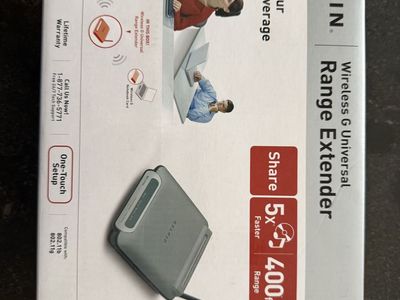 Belkin Wireless G Universal Range Extender F5D7132 2.4GHz Ethernet