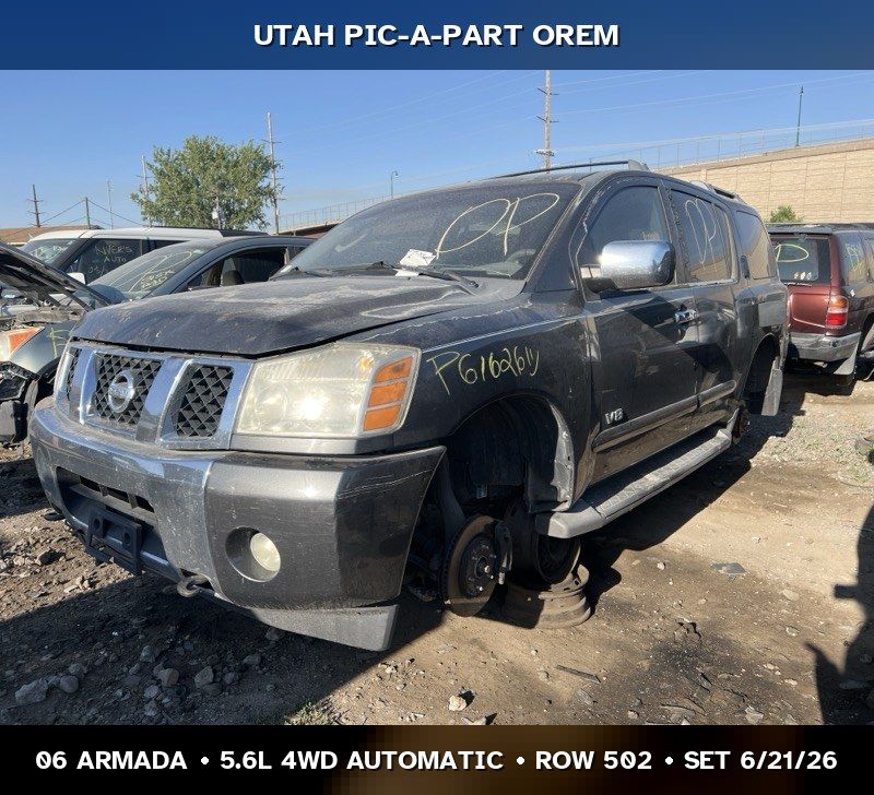 2006 Nissan Armada Parts - UTPAP Orem