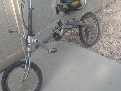 BikeE Recumbent Bicycle Silver