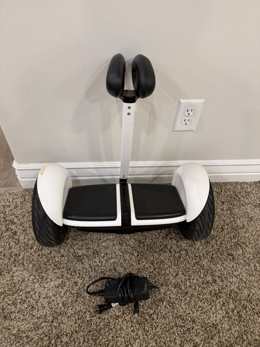 Segway Ninebot S Self-Balancing Electric Scooter - White with Charger