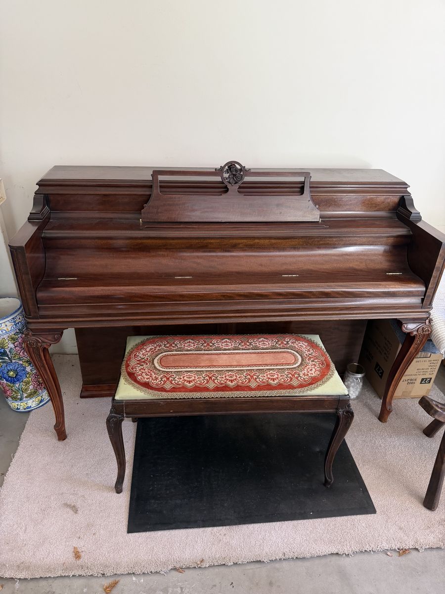 antique 1949 Mason & Hamlin Piano