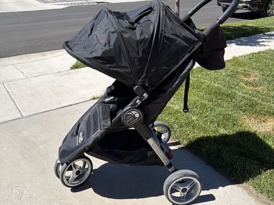 Baby Jogger City Mini Single Stroller - Black, Compact & Lightweight Design