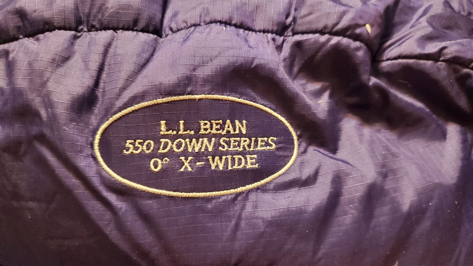 L.L. Bean 0 degree Down Mummy Sleeping Bag - like new