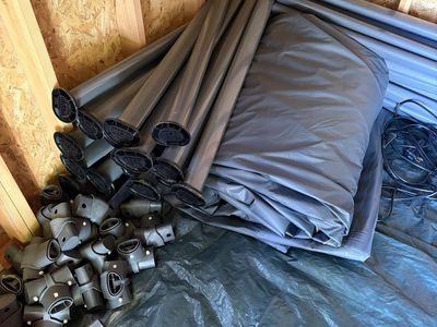 Intex 20’x48” above ground pool