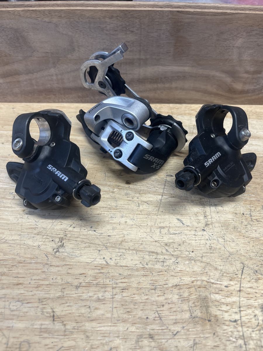 SRAM derailleur and shifters 8x3 set