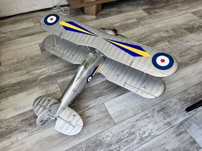 Gloster Gladiator Mk1 Biplane Fighter 1100mm BNF
