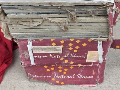 Premium Natural Stone Slate Tiles - Multi-Pack 12x12
