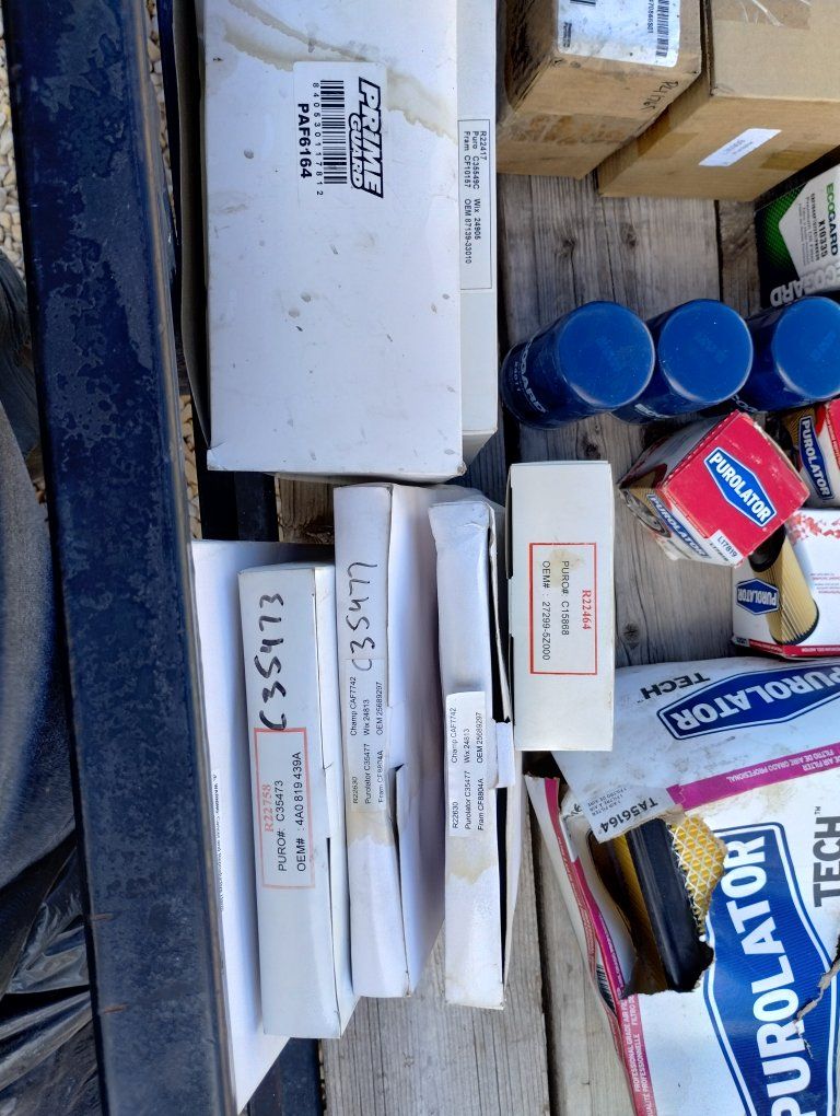 oil filter/ air filters