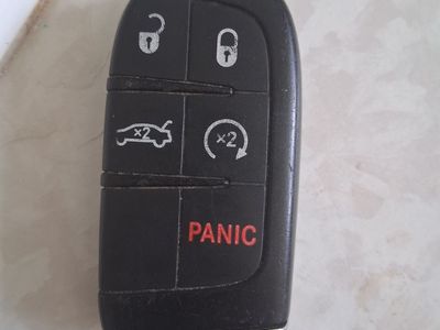 Lot of 2 Used Car Key Fobs - Chrysler & Volkswagen Jetta