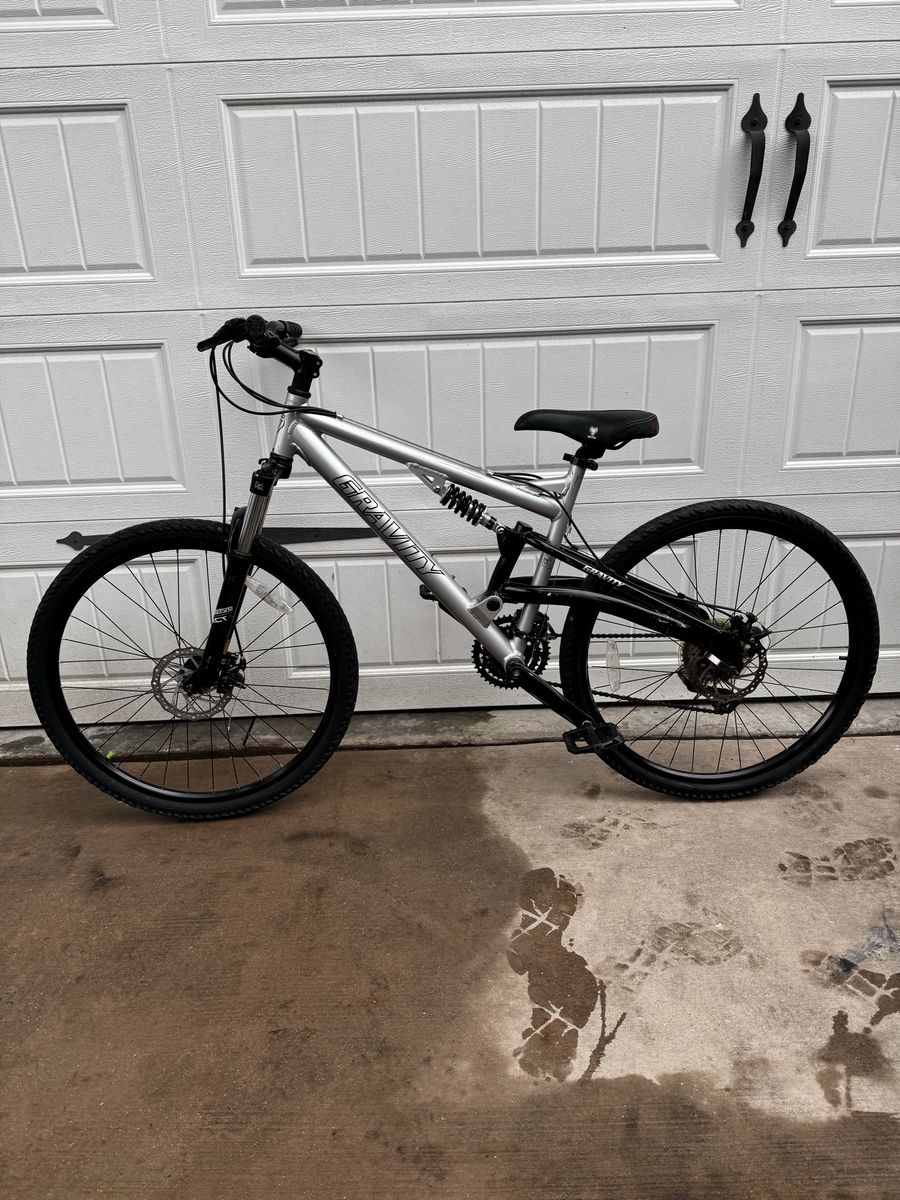 Gravity FSX 1.0 Full Suspension MTB - Disc Brakes - Ready to Ride