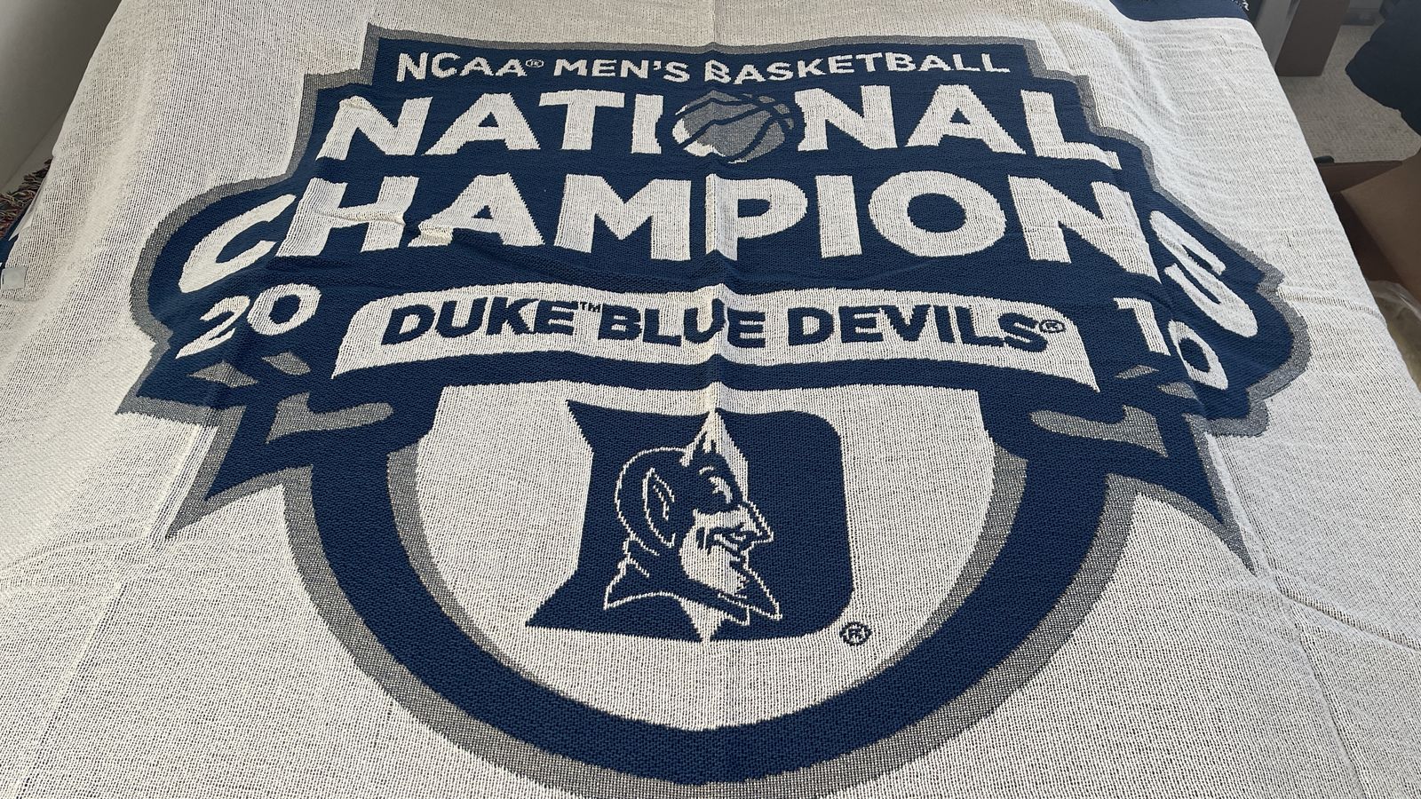 Duke Blue Devils 2010 NCAA Champs Blanket