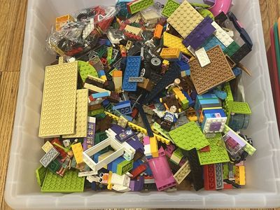 LEGO Bulk Lot 13.75 LBS – Bricks, Plates, Pieces & Minifigures