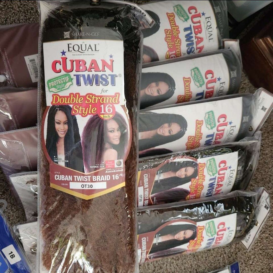 Mixed Hair Extensions Lot - Freetress, Equal & More